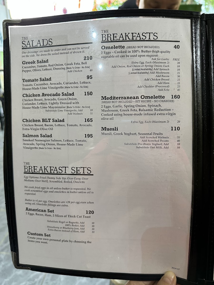 The Hideout Photo Menu 8