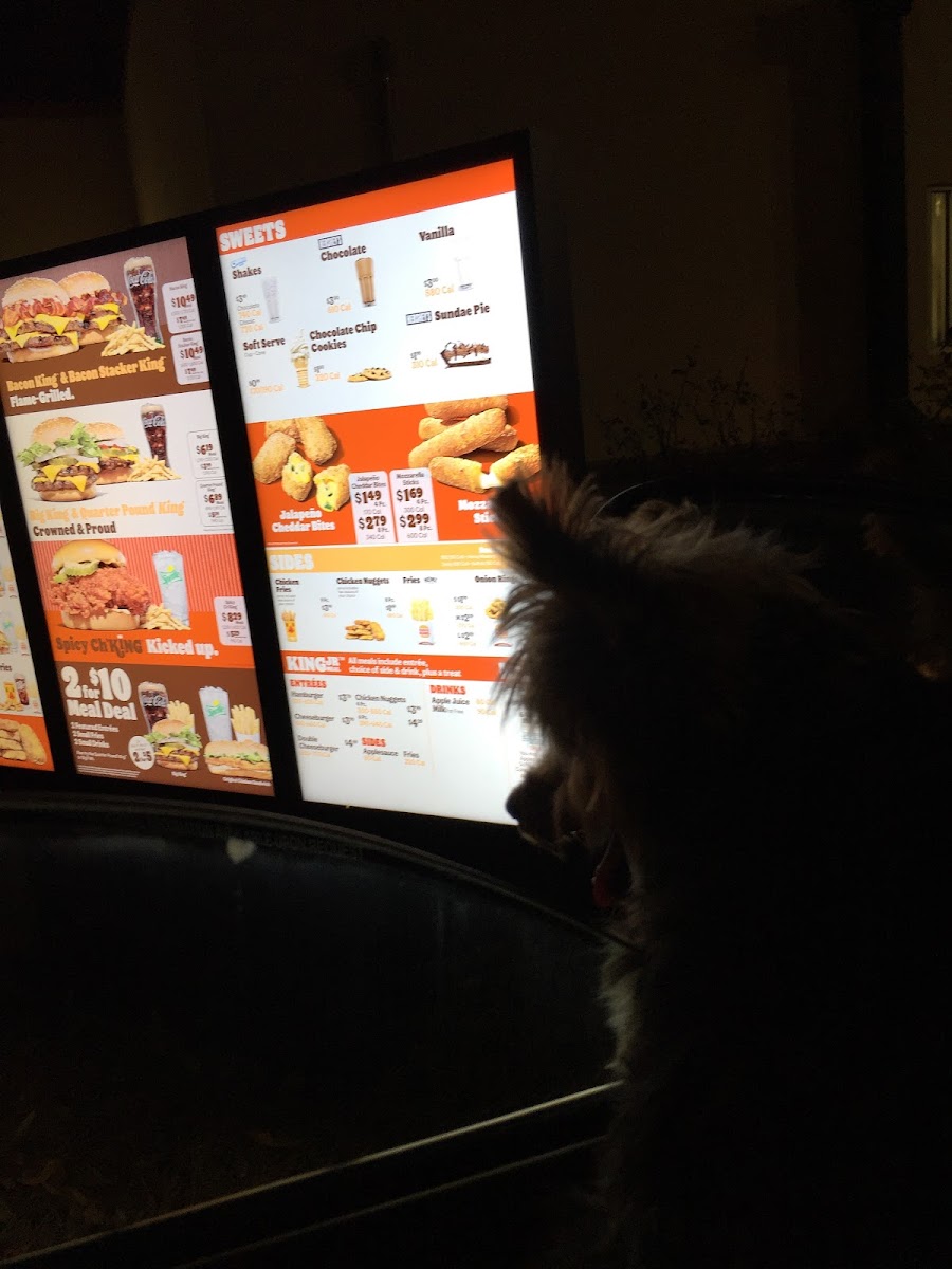 Burger King Photo Menu 2