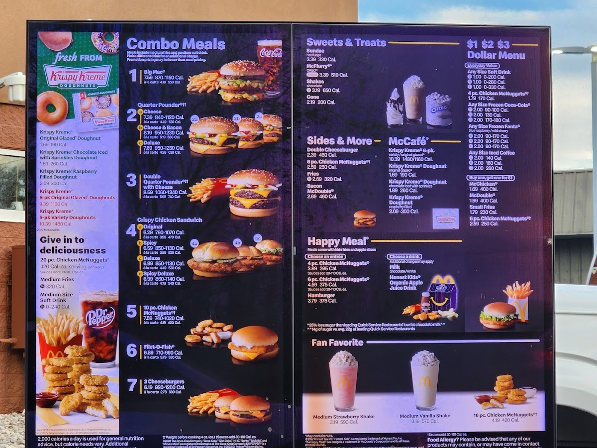 McDonald's Photo Menu 2