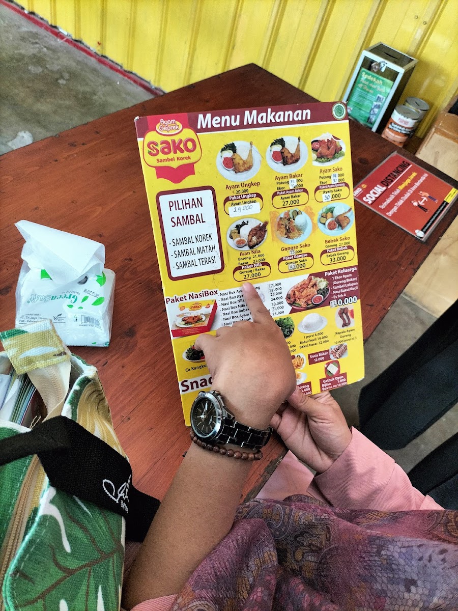 Ayam Geprek SAKO Photo Menu 3