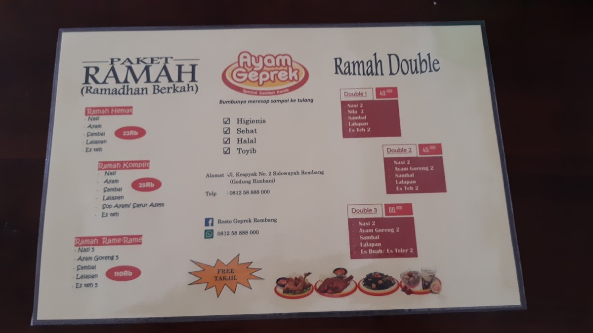 Ayam Geprek SAKO Photo Menu 8