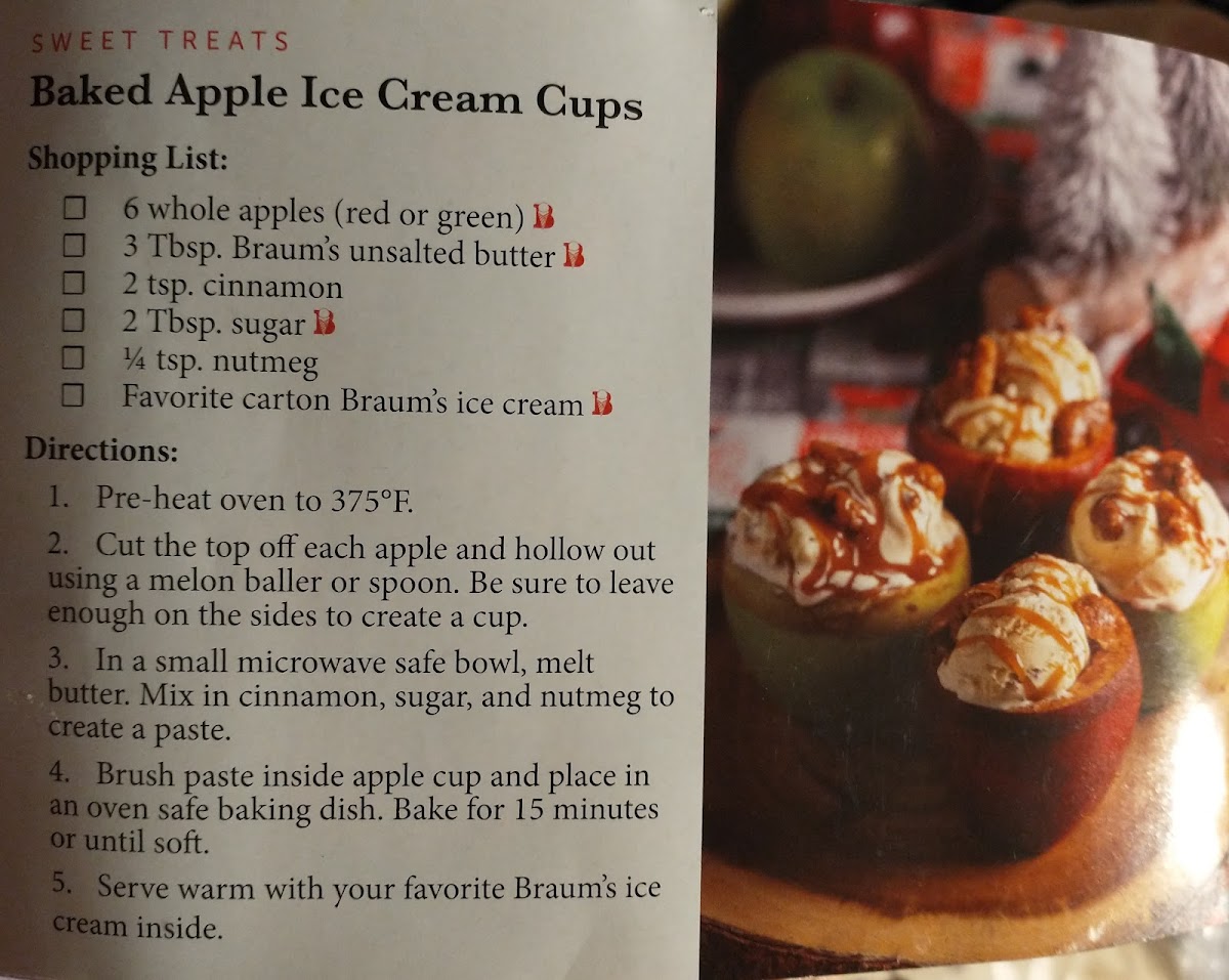 Braum's Ice Cream & Dairy Store Photo Menu 6