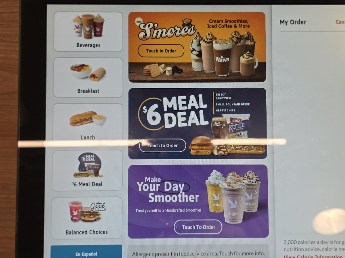 Wawa Photo Menu 4