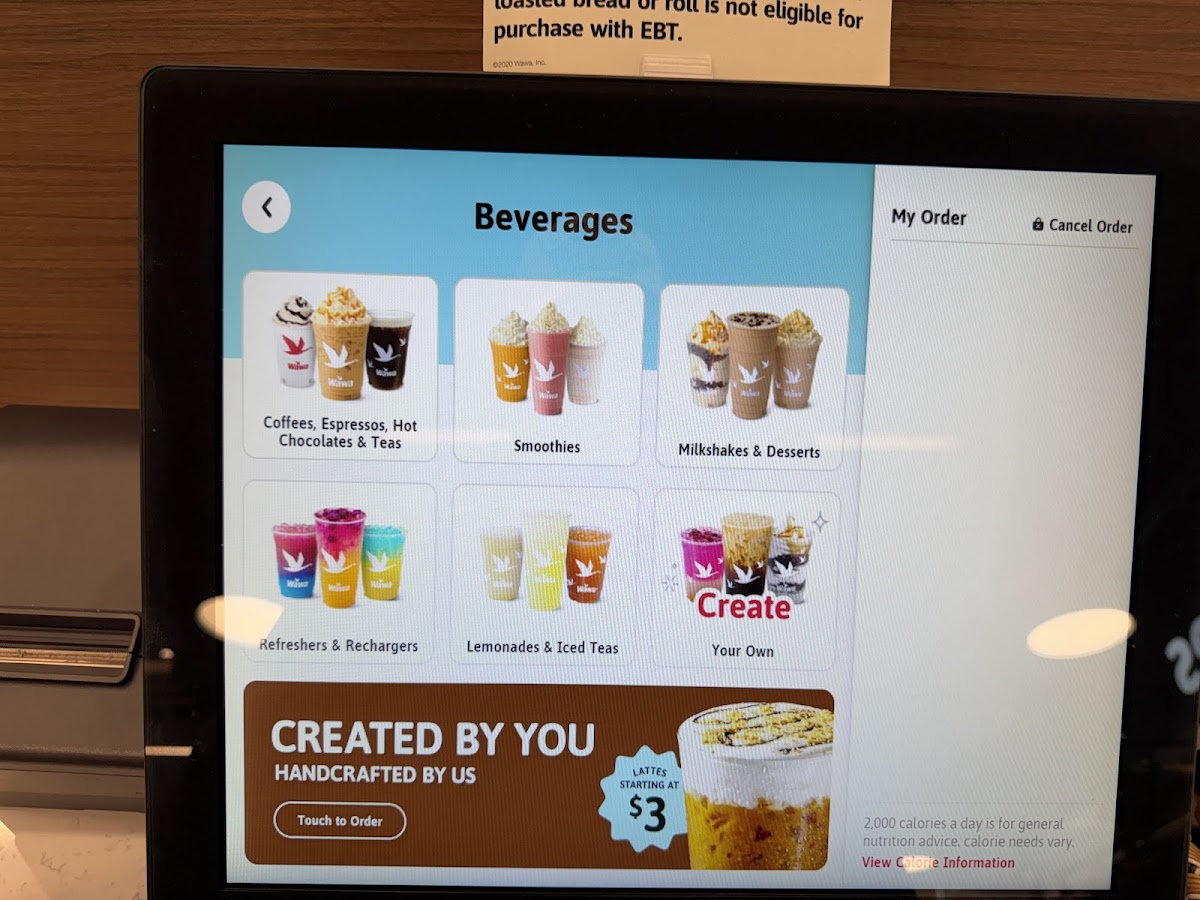 Wawa Photo Menu 8