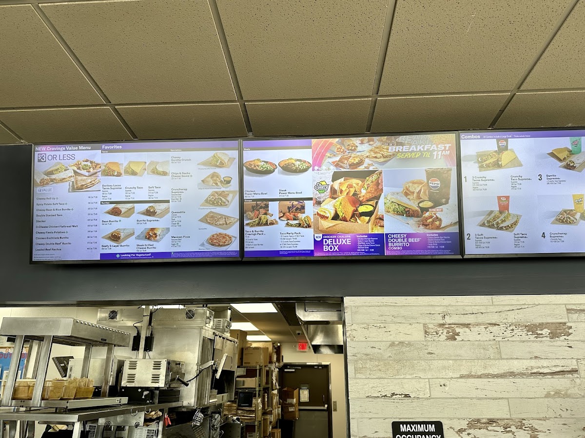Taco Bell Photo Menu 10