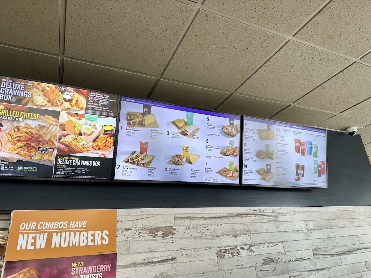 Taco Bell Photo Menu 3