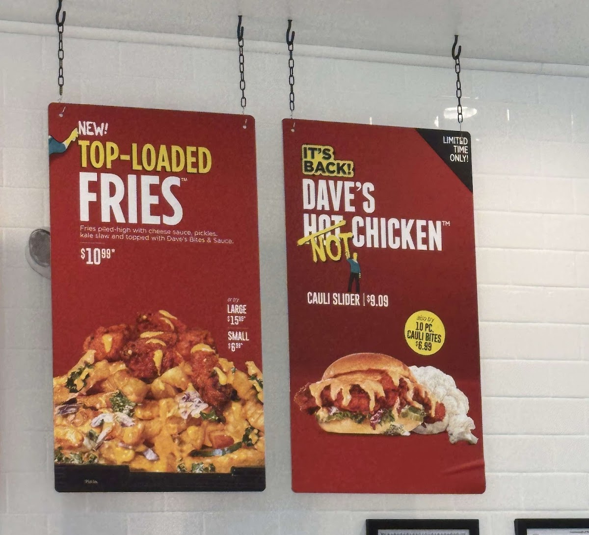 Dave's Hot Chicken Photo Menu 3