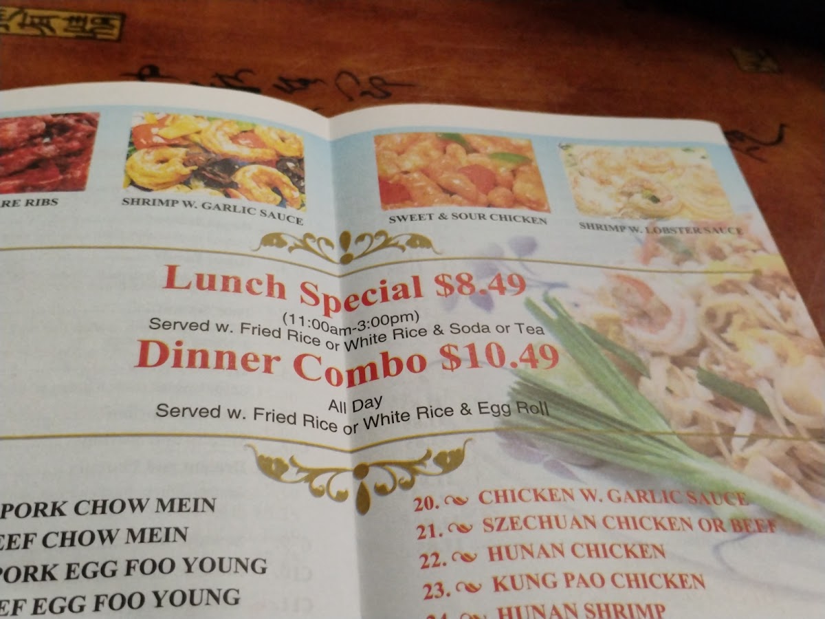 China Wok Photo Menu 1