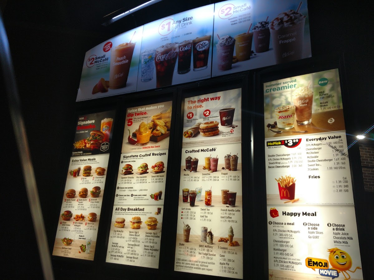 McDonald's Photo Menu 1