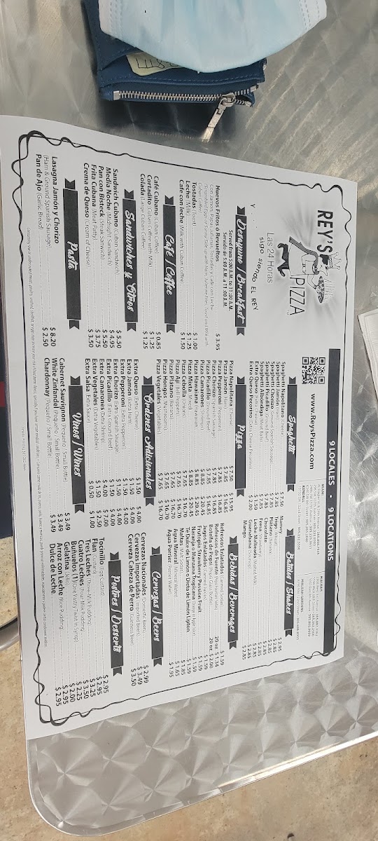 Rey's Pizza Photo Menu 5