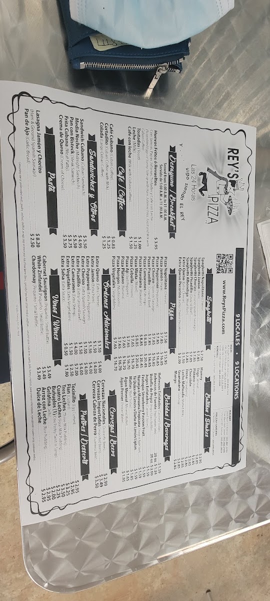 Rey's Pizza Photo Menu 6