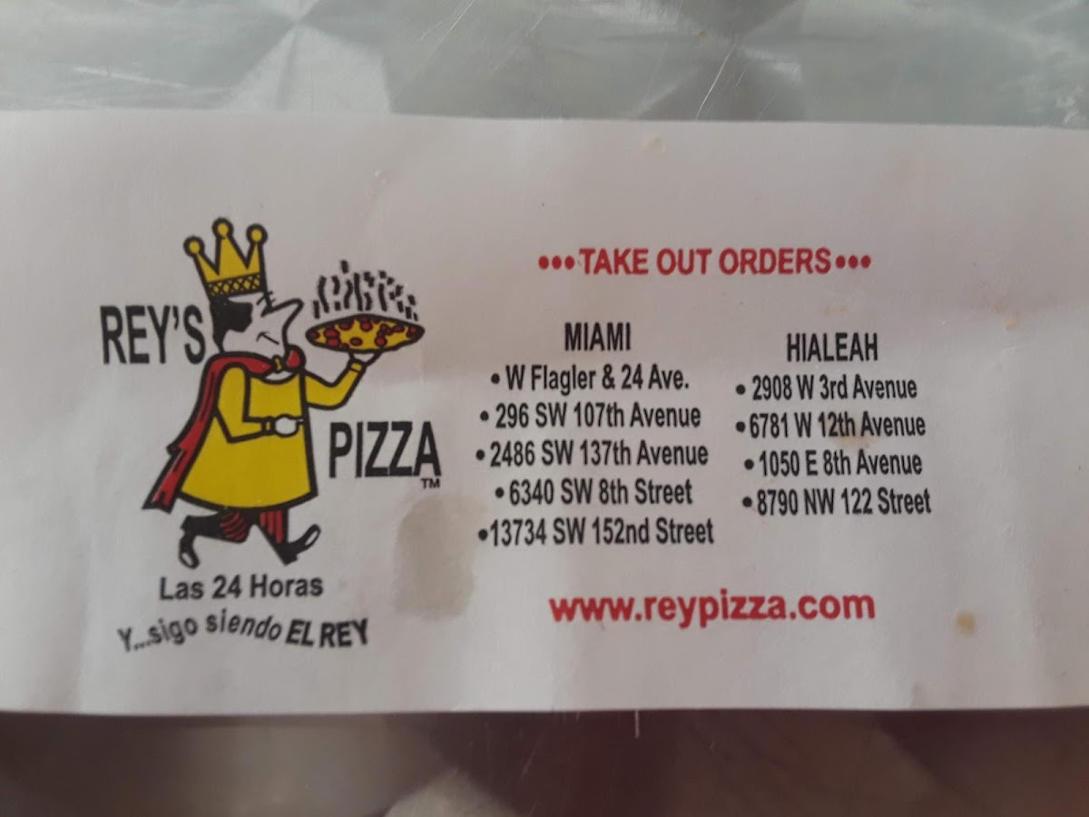 Rey's Pizza Photo Menu 8