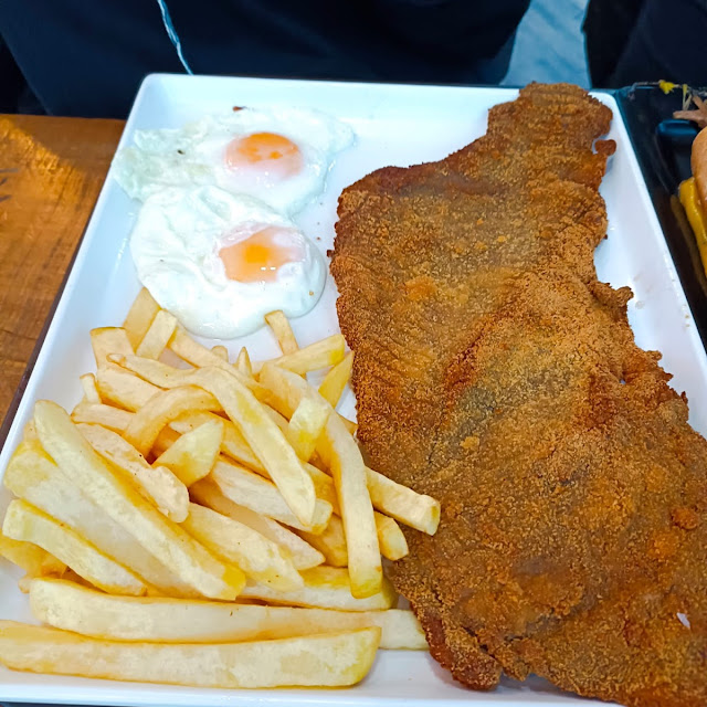 Escalope Con Patatas