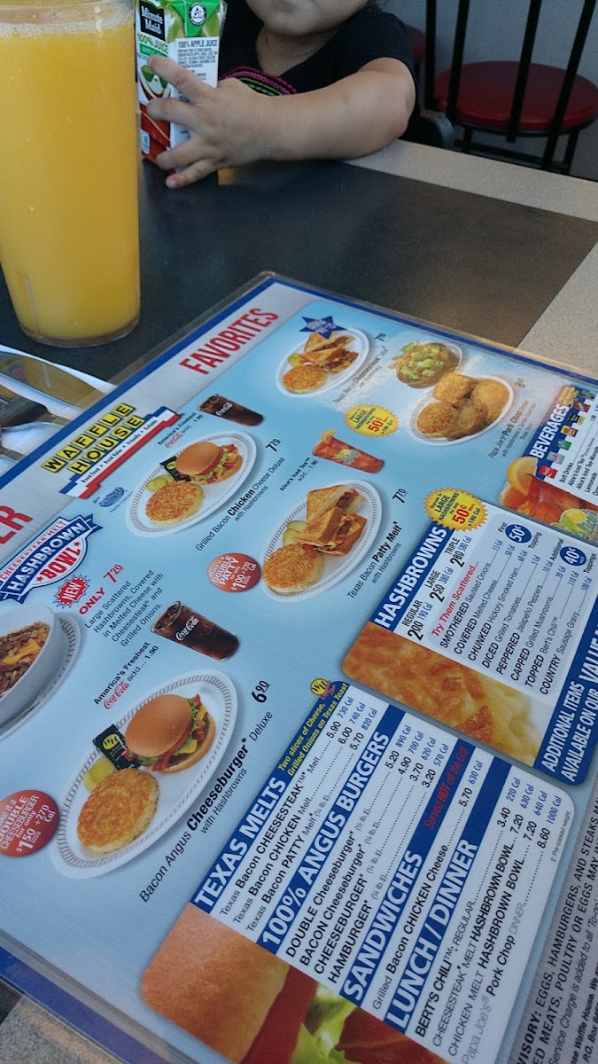 Waffle House Photo Menu 4