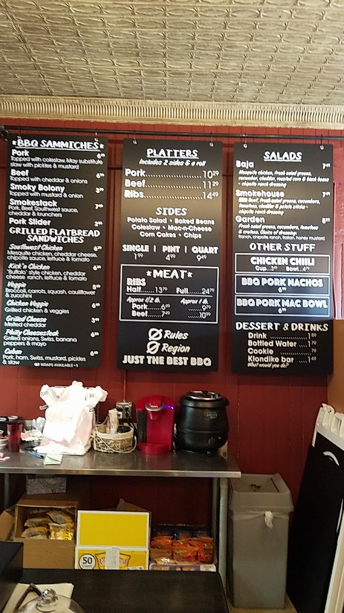 JIMS JOINT BBQ Photo Menu 2
