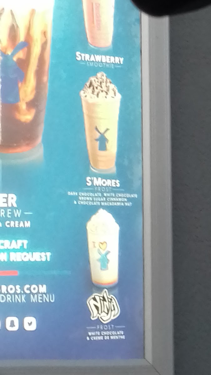 Dutch Bros Coffee Photo Menu 3