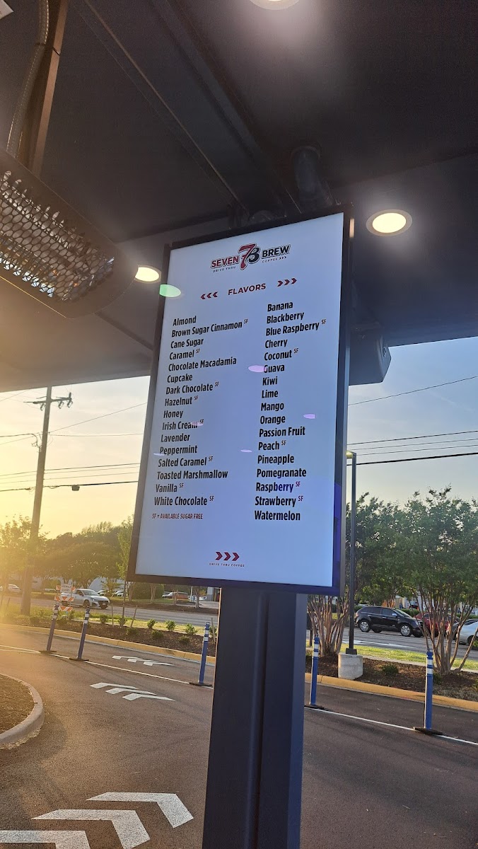 7 Brew Coffee Photo Menu 3