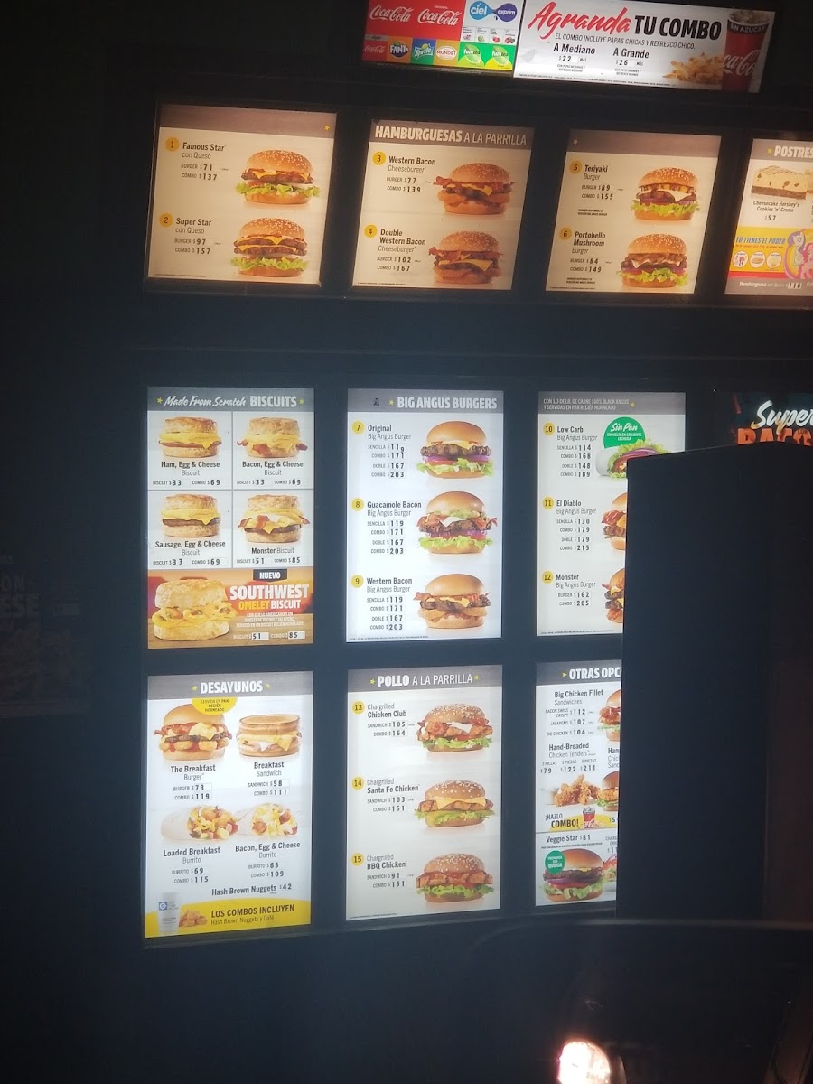 CARL'S JR. Photo Menu 2