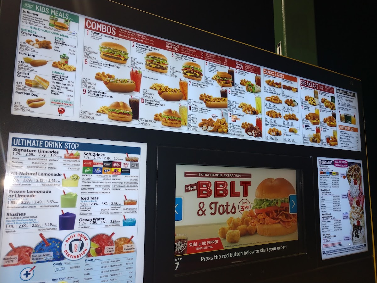 Sonic Drive-In Photo Menu 10