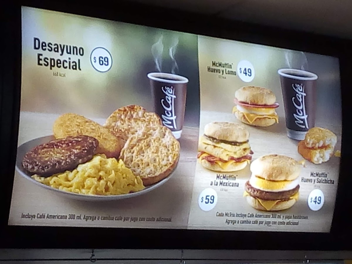 McDonald's Photo Menu 2