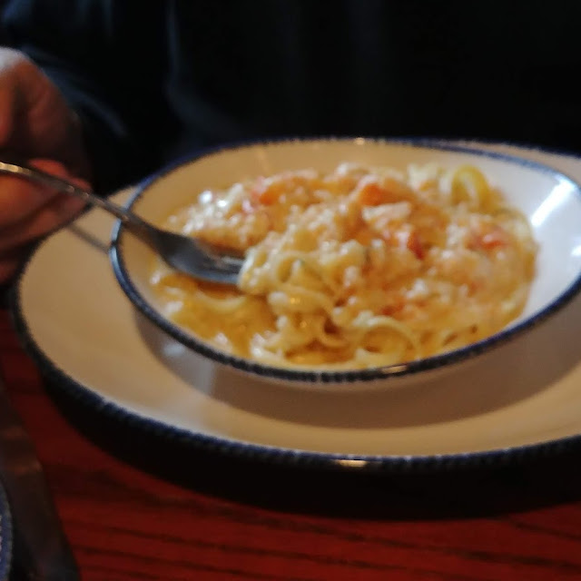 Crab Linguini Alfredo