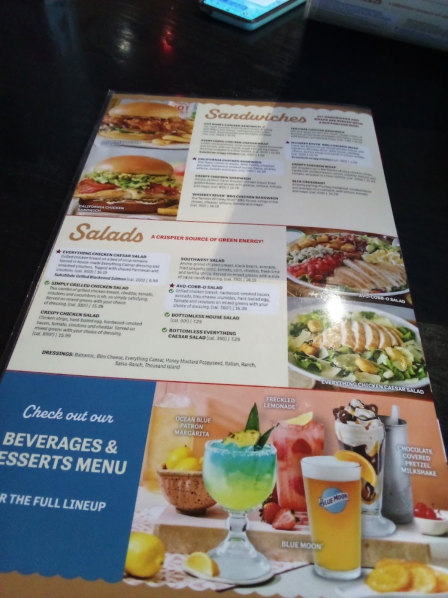 Red Robin Gourmet Burgers and Brews Photo Menu 1