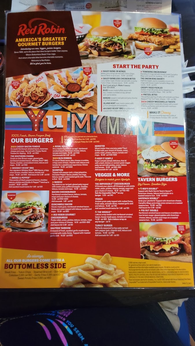 Red Robin Gourmet Burgers and Brews Photo Menu 7