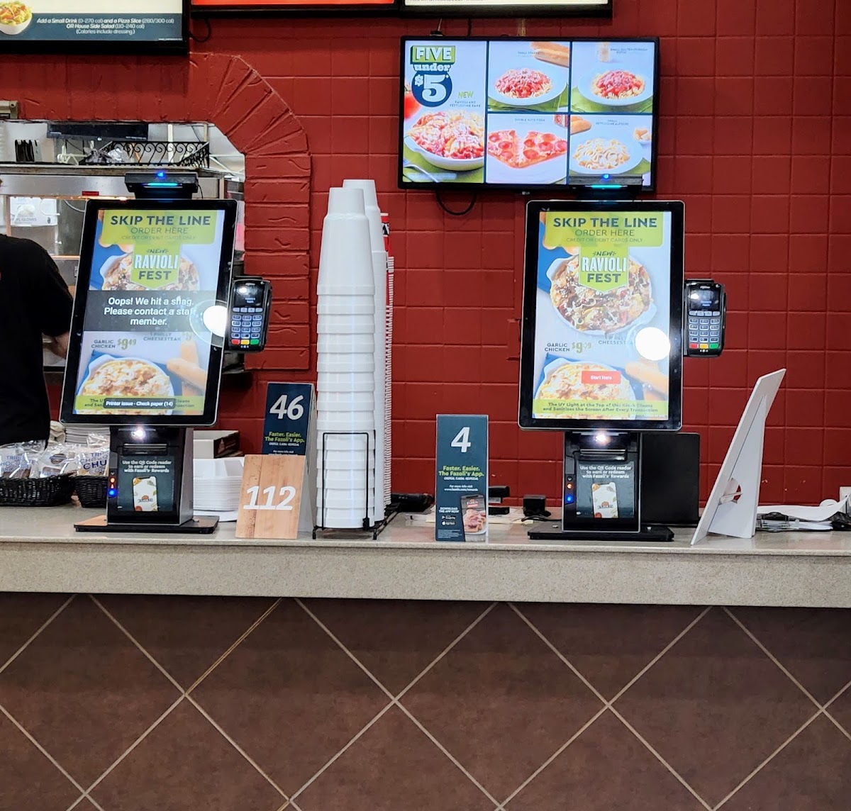 Fazoli's Photo Menu 3