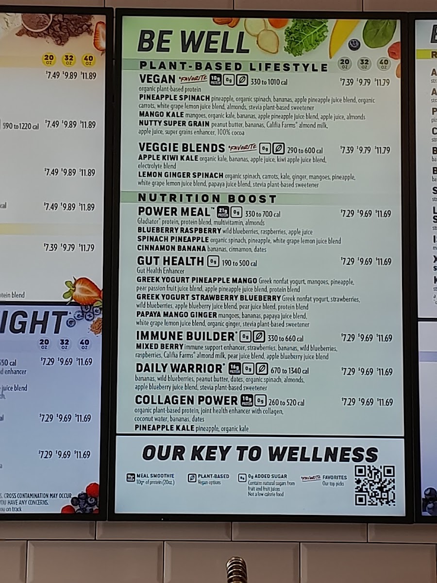 Smoothie King Photo Menu 4