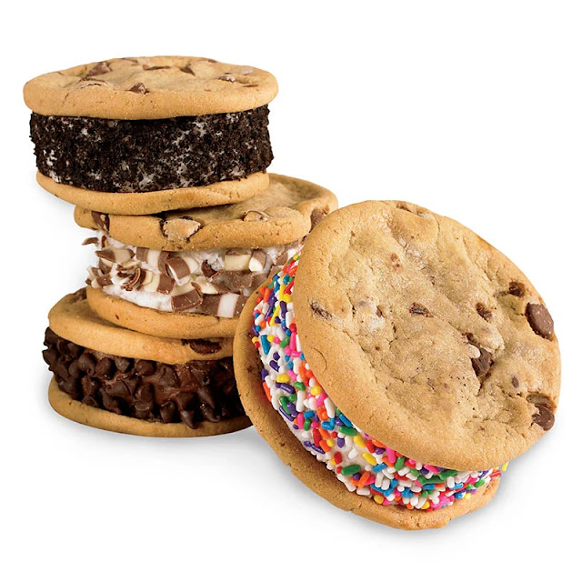 Ice Cream Cookie Sandwich Variety 4-Pack - Ready Now