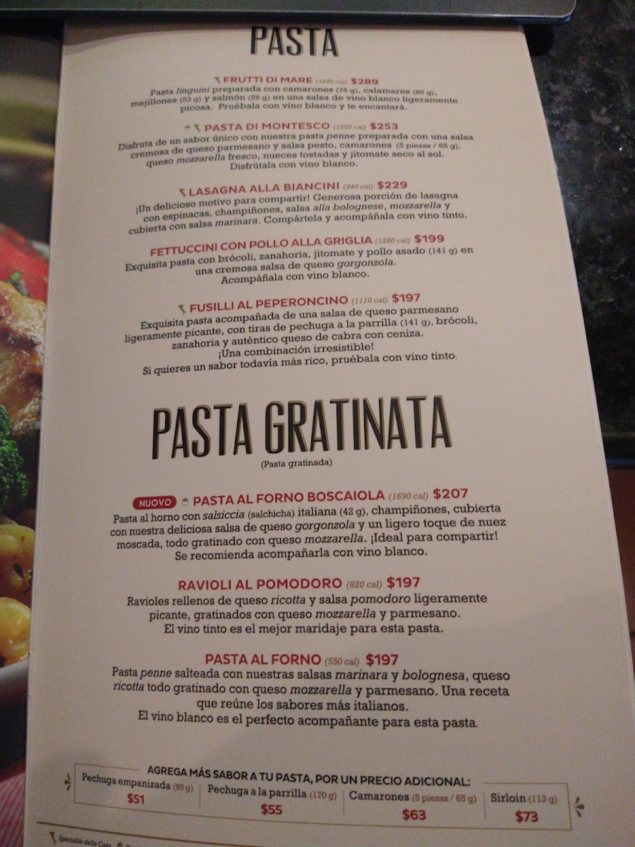 Italianni’s Photo Menu 9