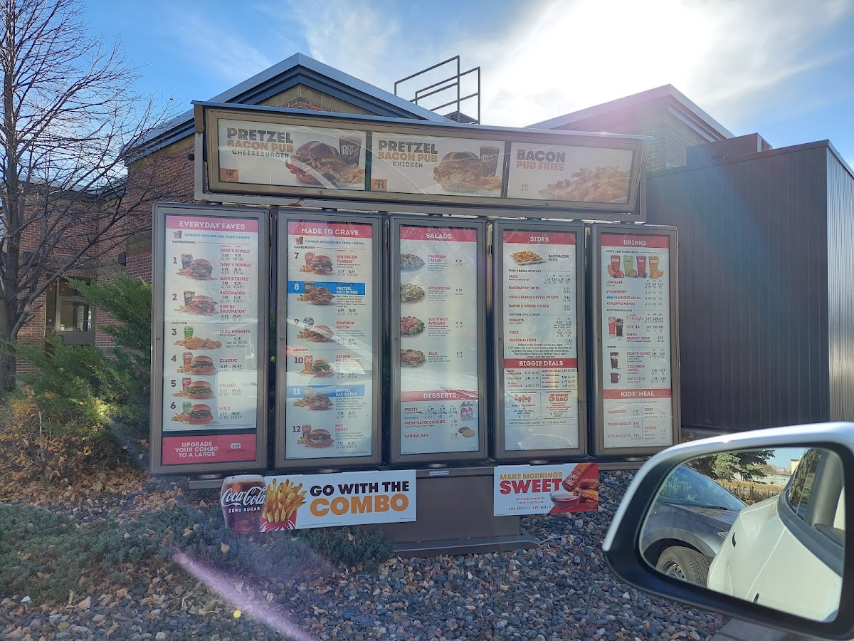 Wendy's Photo Menu 1