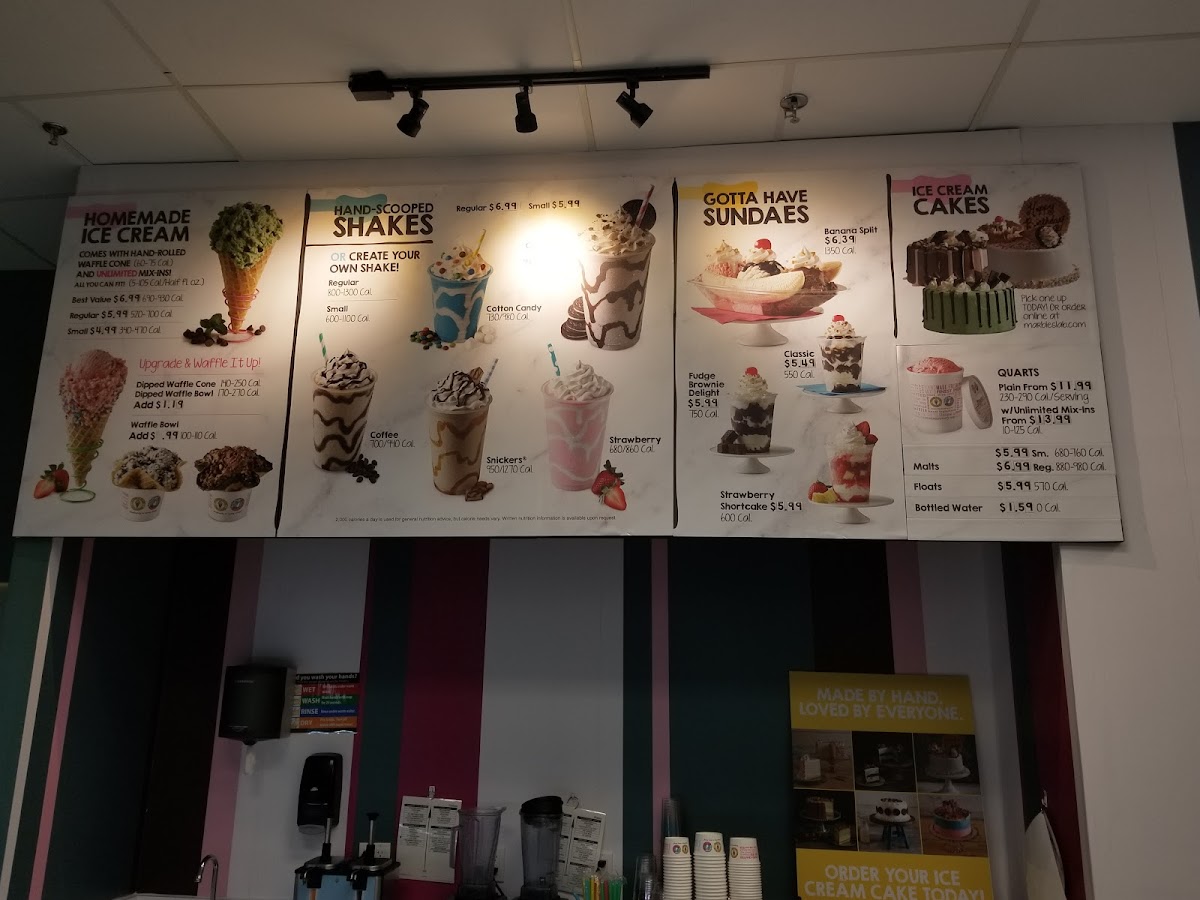 Marble Slab Creamery Photo Menu 1