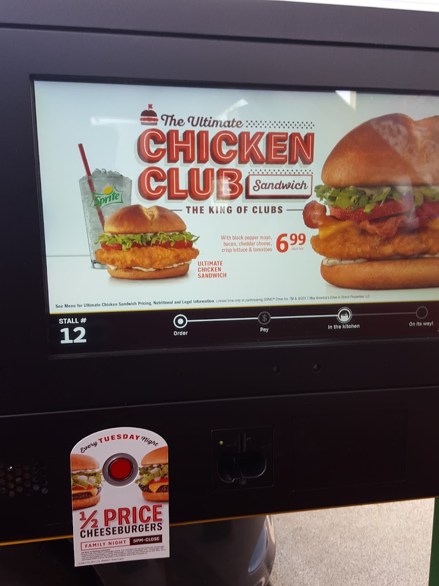 Sonic Drive-In Photo Menu 6