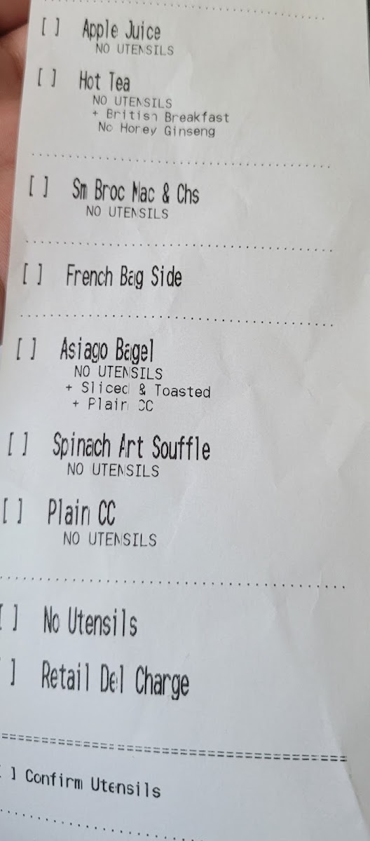 Panera Bread Photo Menu 3