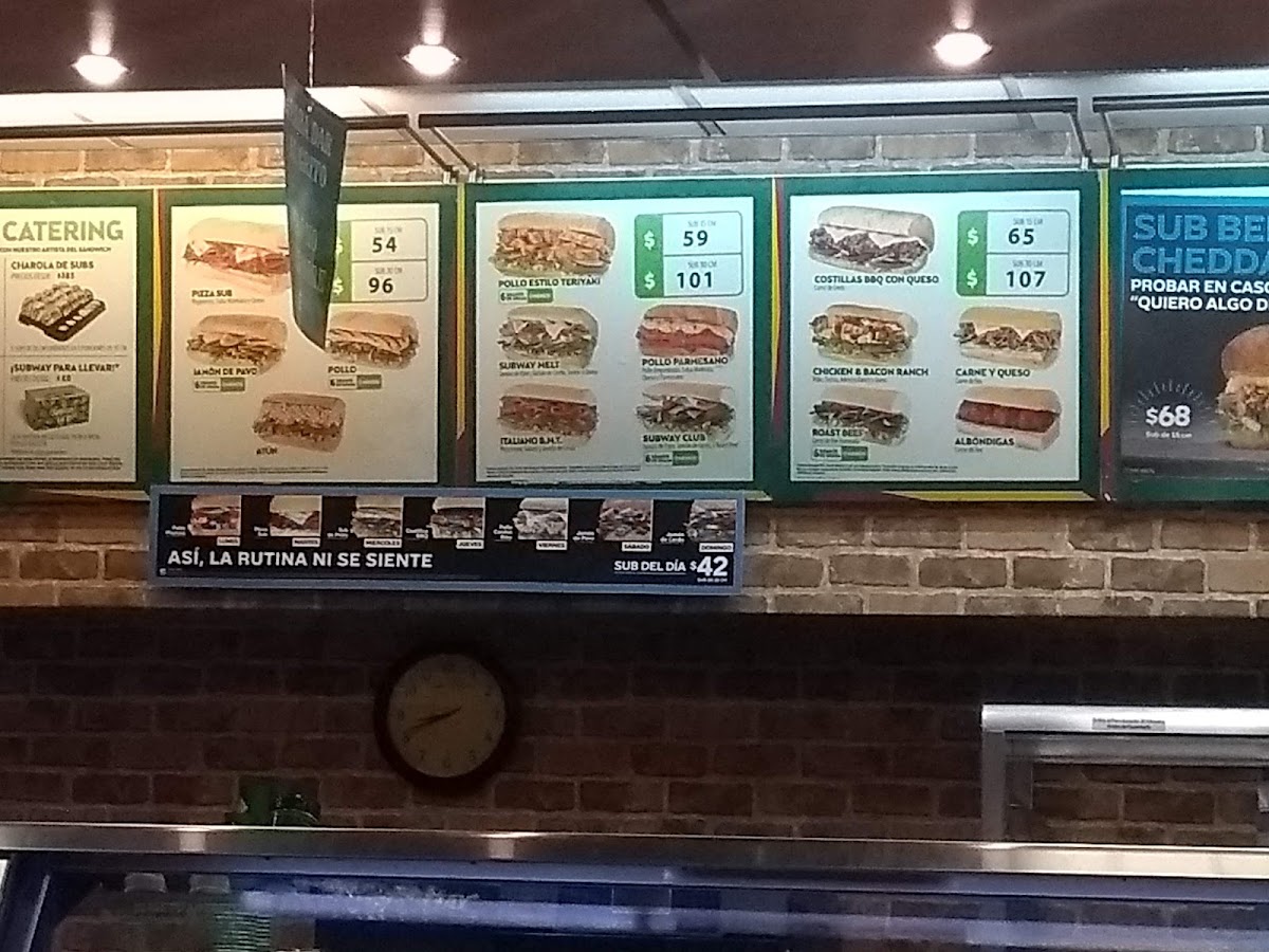 Subway Photo Menu 4
