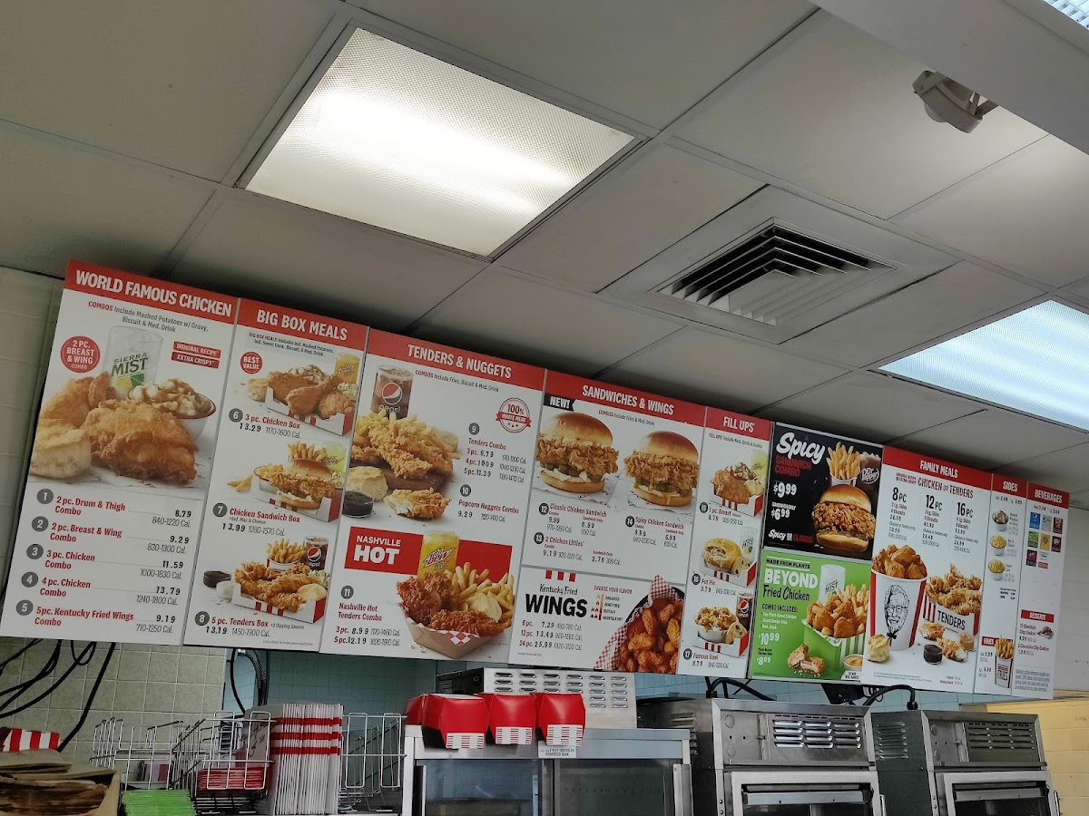 KFC Photo Menu 4