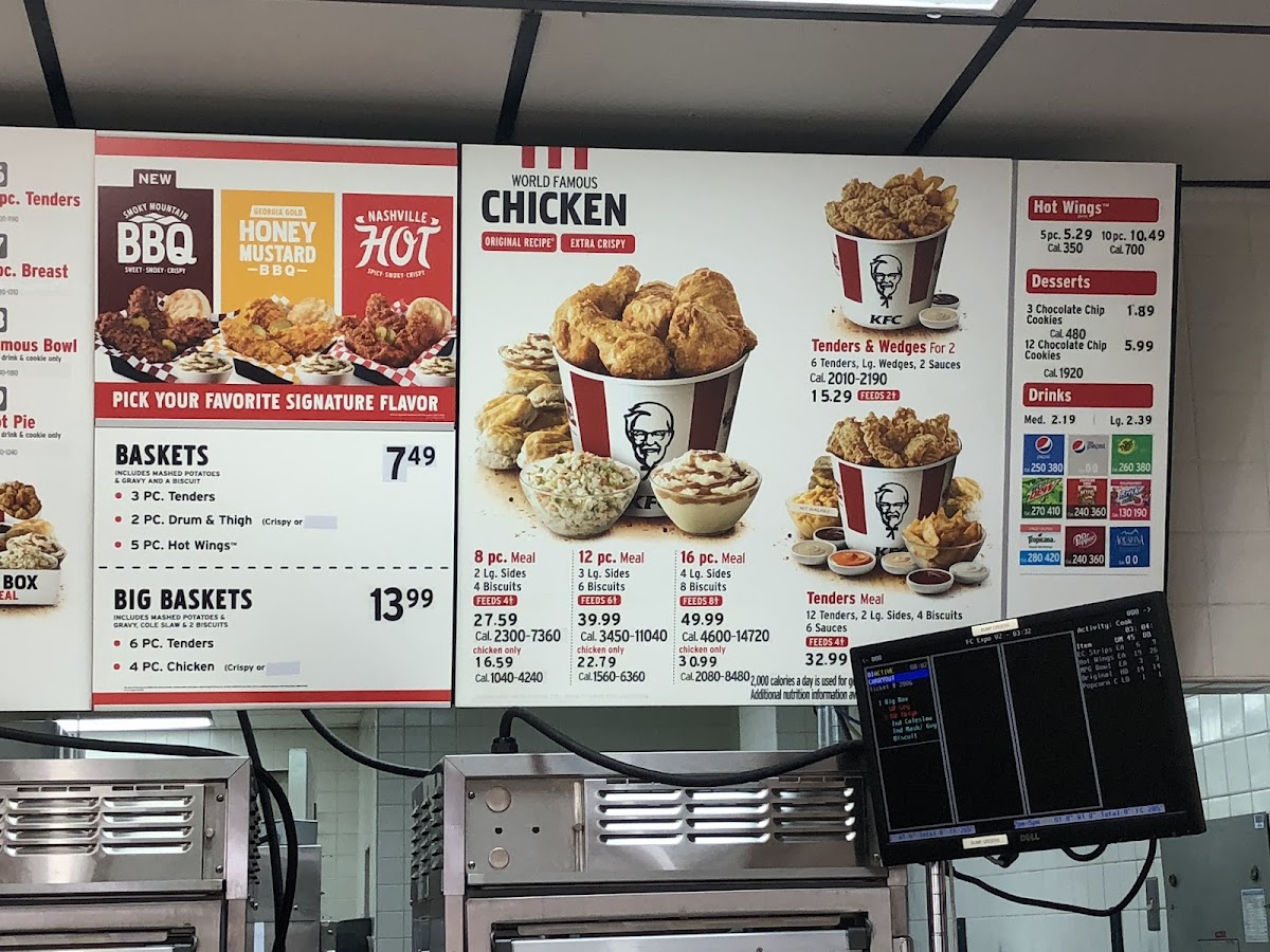 KFC Photo Menu 7