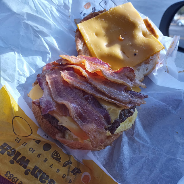 Double Croissant Sandwich