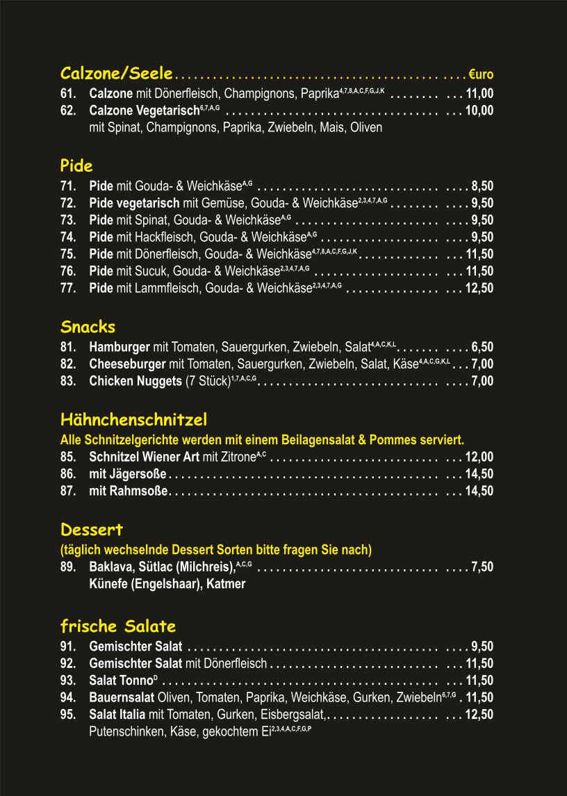 Enfes Grillhaus Photo Menu 4
