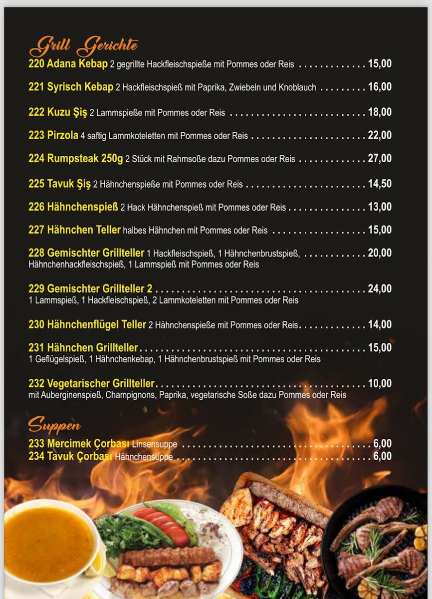 Enfes Grillhaus Photo Menu 7