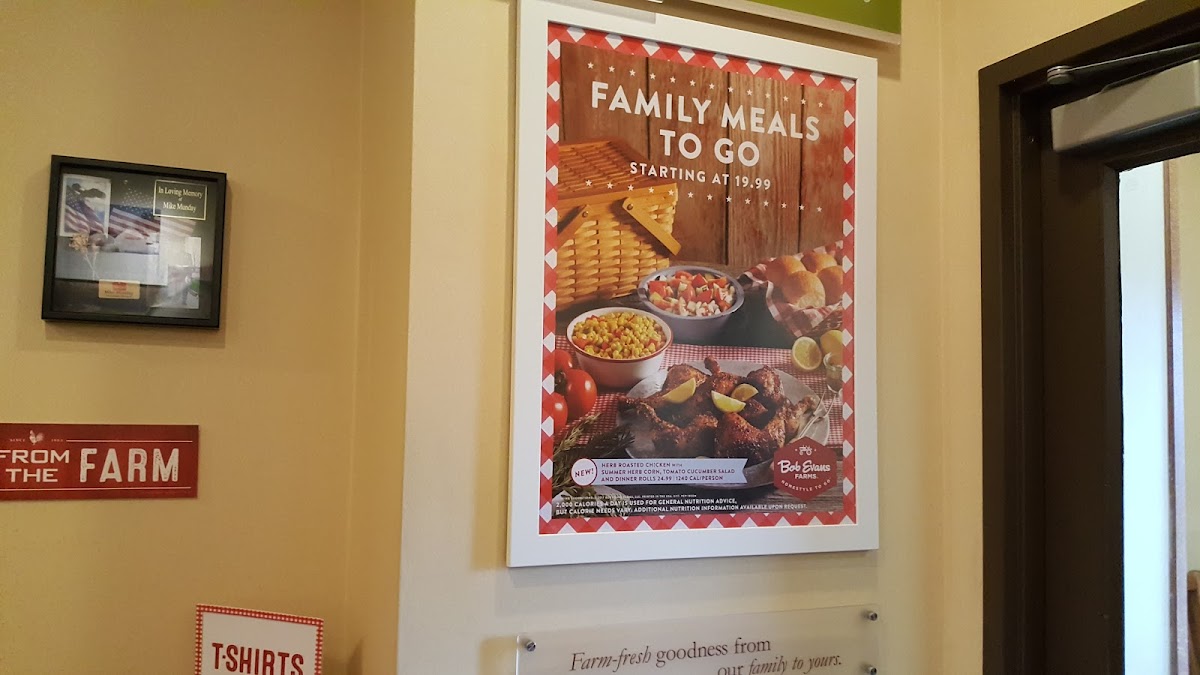 Bob Evans Photo Menu 6