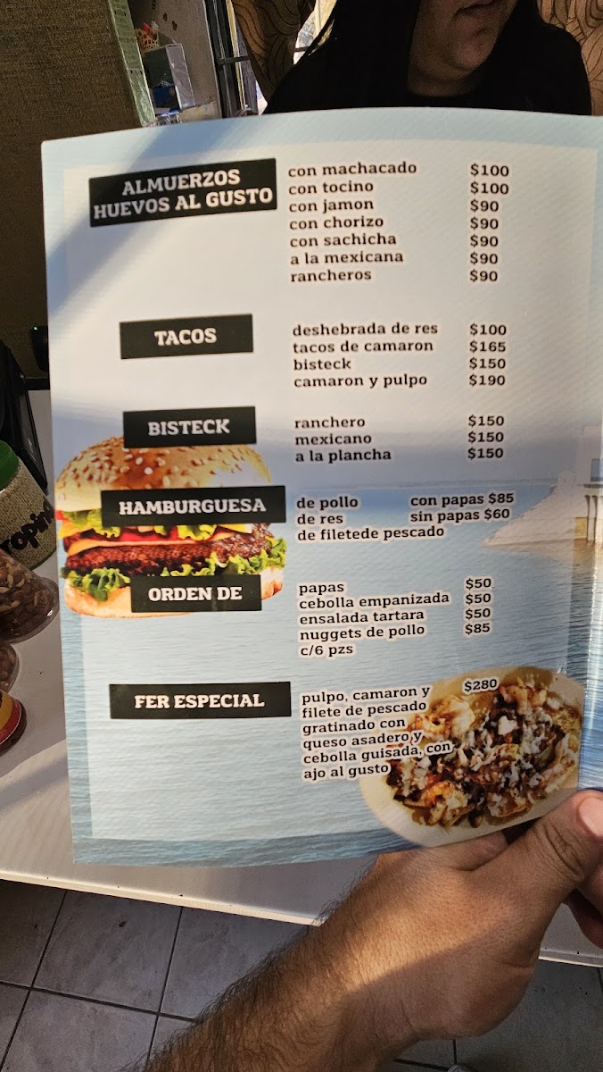 Restaurant 'El Mirador' Photo Menu 2