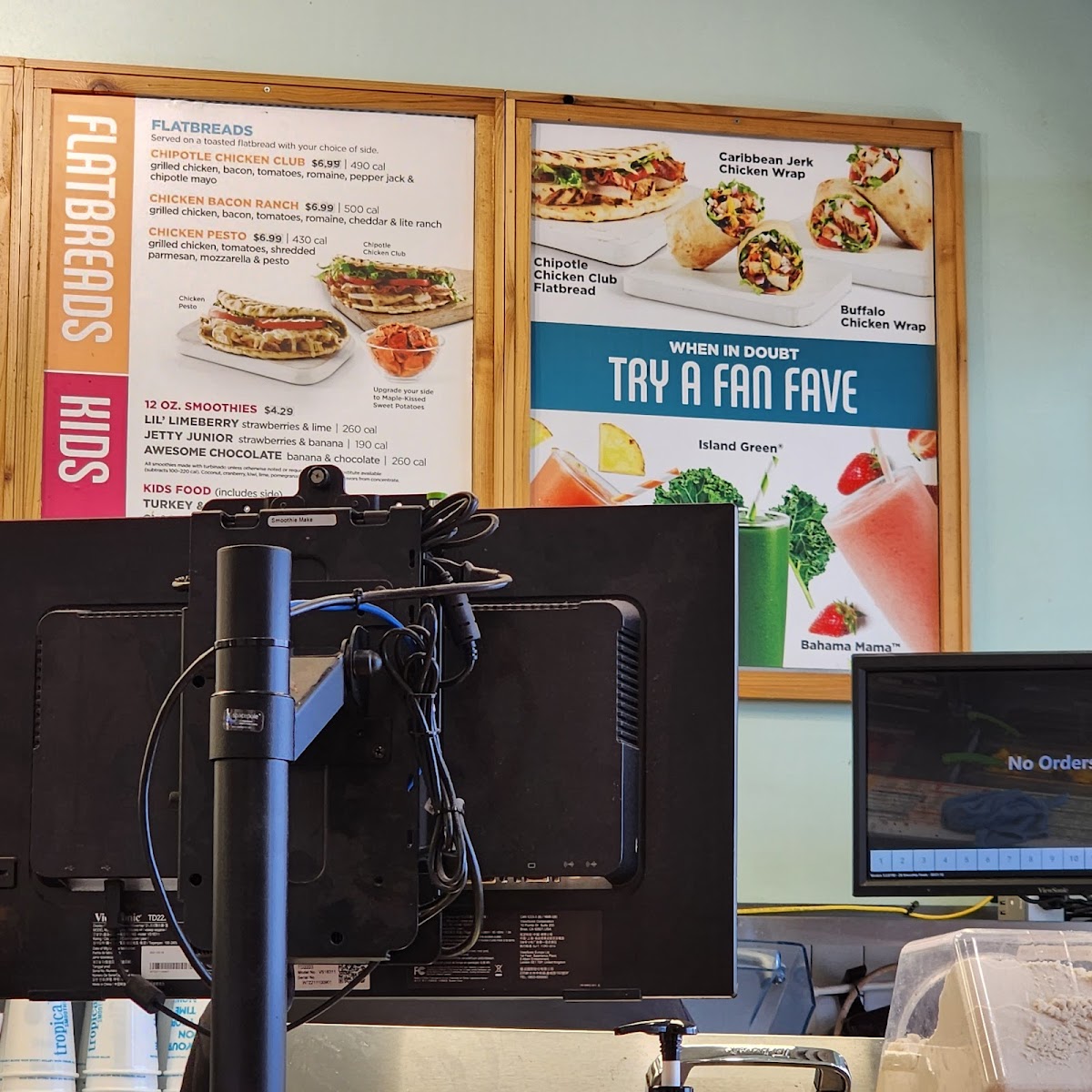 Tropical Smoothie Cafe Photo Menu 2