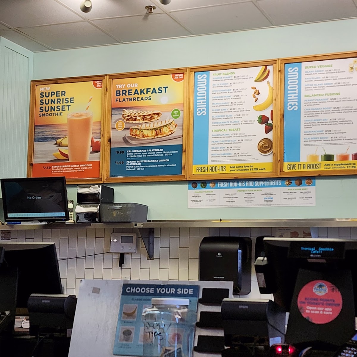 Tropical Smoothie Cafe Photo Menu 4