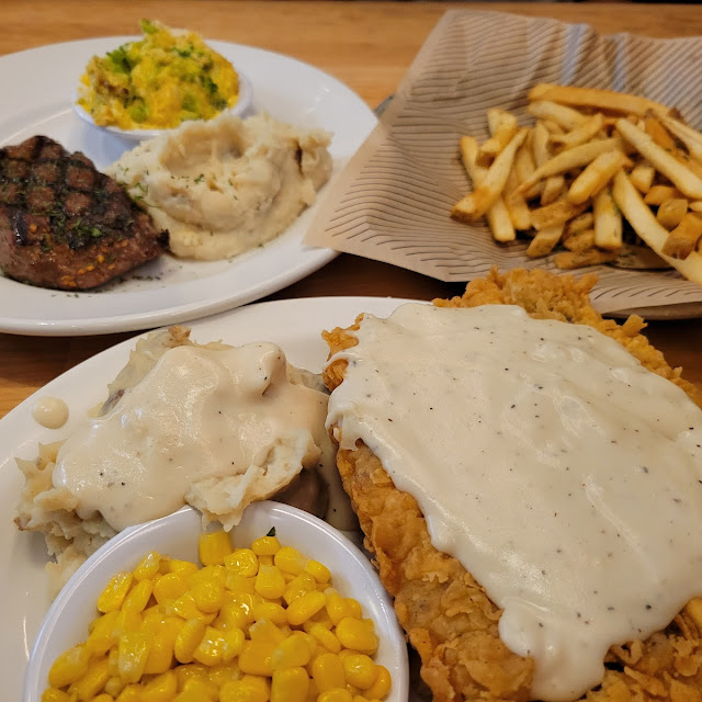 Country Fried Chicken with Corn Off the Cob