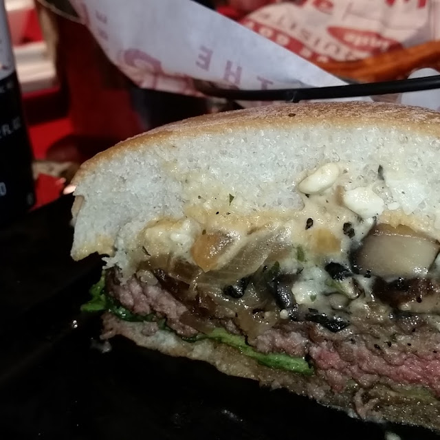 Black and Blue Burger