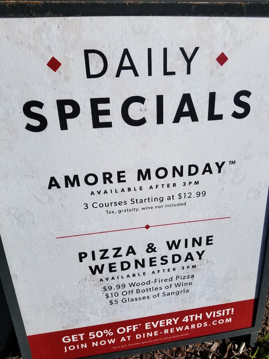 Carrabba's Italian Grill Photo Menu 6