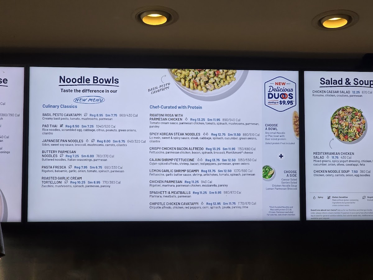 Noodles and Company Photo Menu 3