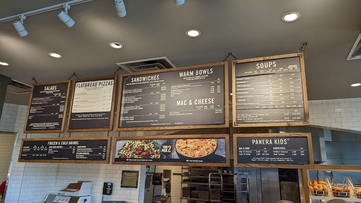 Panera Bread Photo Menu 3